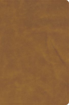 Picture of KJV Single-Column Wide-Margin Bible, Holman Handcrafted Collection, Marbled Chestnut Premium Calfskin