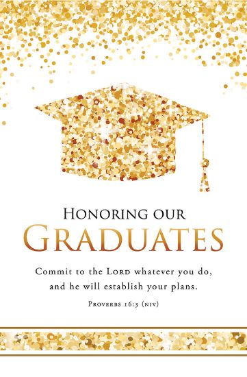 Picture of Honoring Our Graduates Graduation Regular Size Bulletin