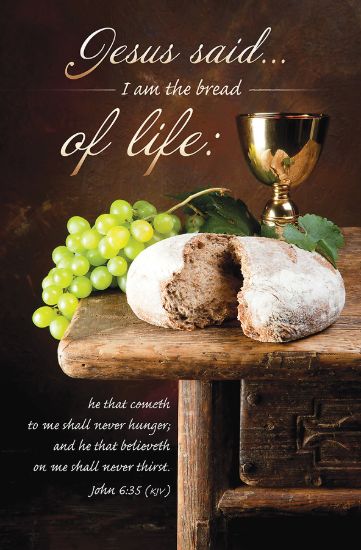 Picture of I am the Bread of Life Communion Bulletin