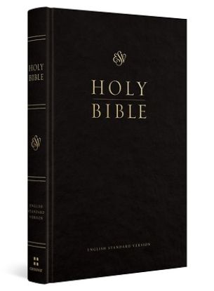 Picture of ESV Church Bible, Red Letter (Hardcover, Black)