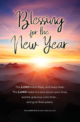 Picture of Blessing for the New Year Bulletin