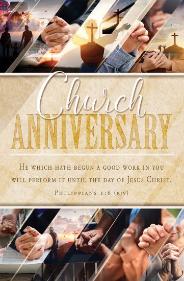 Picture of Begun Good Work Church Anniversary Bulletin