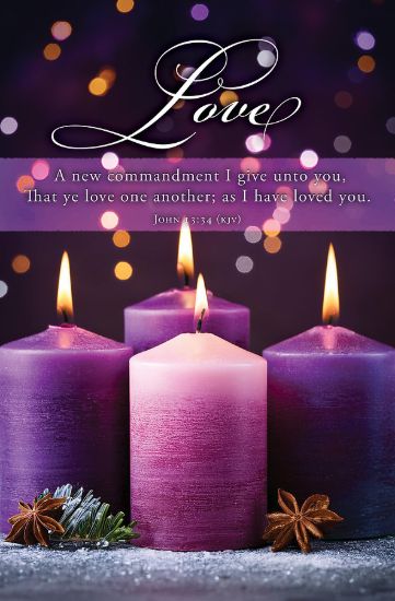Picture of Love a New Commandment Advent Bulletin