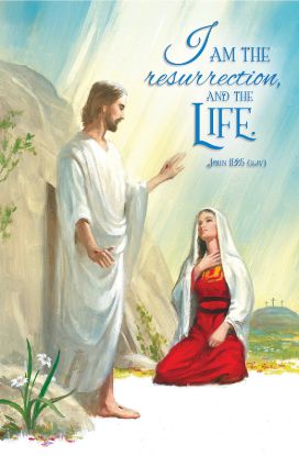 Picture of Easter I am the Resurrection Bulletin