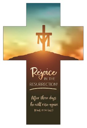 Picture of Cross Easter Rejoice Resurrection (non-matching) Bookmark