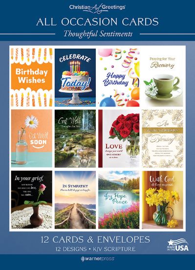 Picture of All Occasion Thoughtful Sentiments - Box of 12