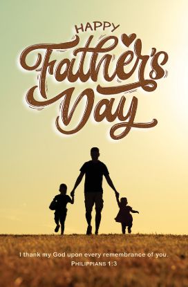 Picture of Father's Day I Thank my God Bulletin