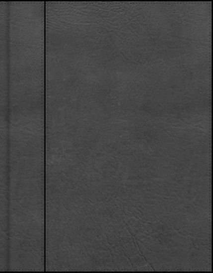 Picture of CSB Notetaking Bible, Charcoal Leathertouch