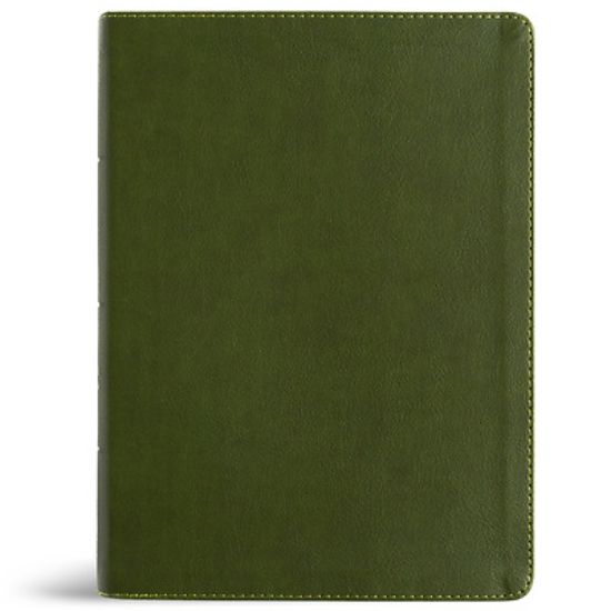 Picture of NASB Study Bible, Olive Leathertouch, Indexed