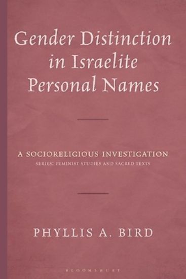 Picture of Gender Distinction in Israelite Personal Names