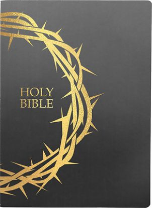Picture of KJV Sword Bible, Giant Print, Black Ultrasoft, Crown of Thorns Design