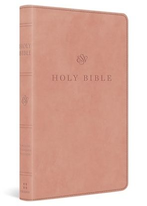 Picture of ESV Premium Church Bible, Red Letter (Trutone, Blush Rose)