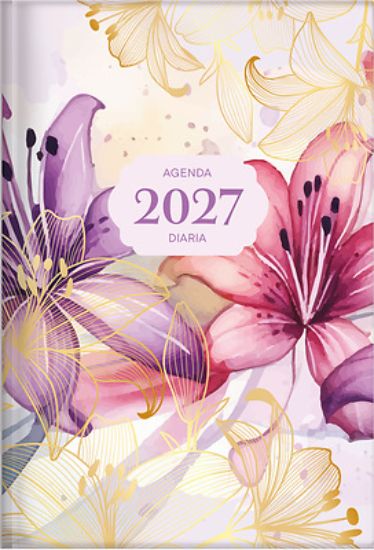 Picture of 2027 Agenda - Tesoros de Sabiduría - Lirios Y Oro
