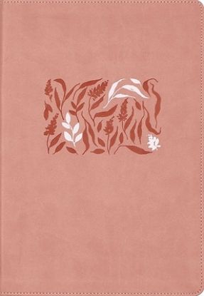 Picture of NIV Study Bible, Fully Revised Edition (Study Deeply. Believe Wholeheartedly.), Large Print, Leathersoft, Pink, Red Letter, Comfort Print