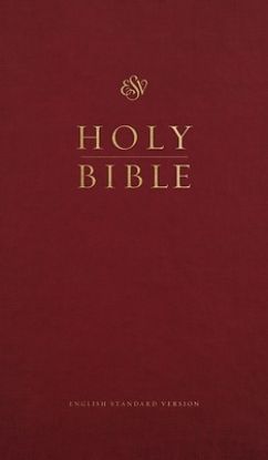 Picture of ESV Church Bible (Hardcover, Burgundy)
