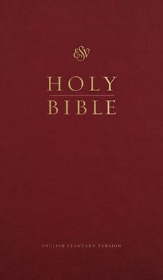 Picture of ESV Church Bible (Hardcover, Burgundy)