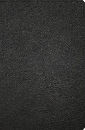 Picture of CSB Large Print Personal Size Reference Bible, Optimal Type, Digital Study Edition, Black Genuine Leather