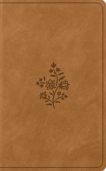 Picture of ESV Vest Pocket New Testament with Psalms and Proverbs, Red Letter (Trutone, Nubuck Caramel, Wildflower Design)