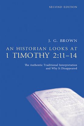 Picture of An Historian Looks at 1 Timothy 2