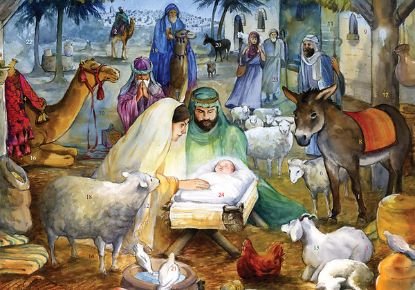 Picture of Newborn Child Advent Calendar