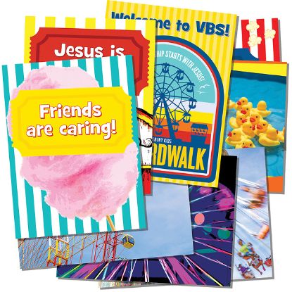 Picture of VBS 2027 On the Boardwalk Decorating Poster Pack