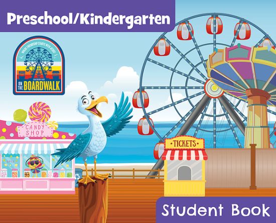 Picture of VBS 2027 On the Boardwalk Preschool/Kindergarten Student Book (Pkg of 6)