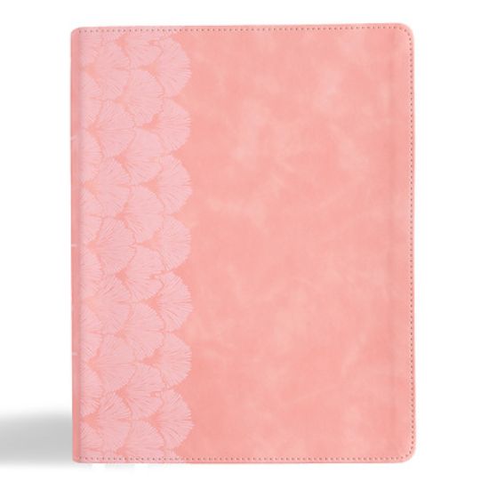 Picture of KJV Notetaking Bible, Large Print Edition, Soft Pink Leathertouch