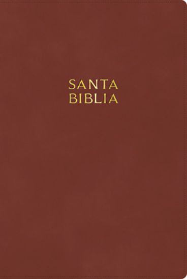 Picture of Rvr 1960 Biblia Letra Gigante, Café Madera, Símil Piel, Con Índice