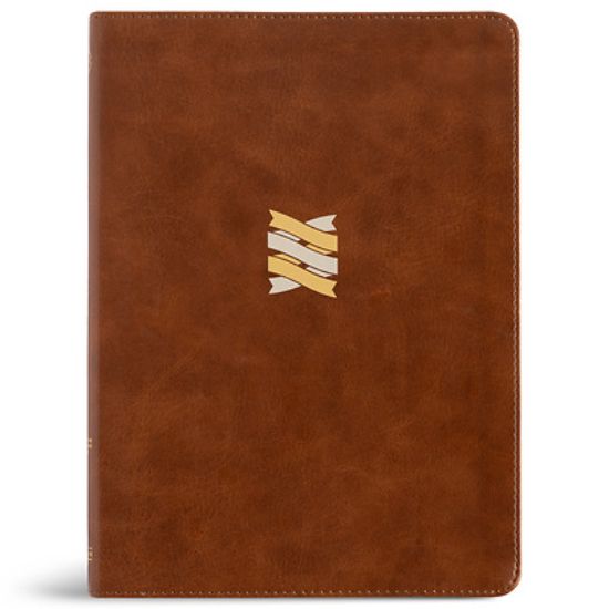 Picture of CSB Connecting Scripture New Testament, Brown Leathertouch