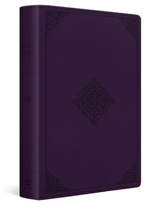 Picture of ESV Giant Print Personal Size Bible, Red Letter (Trutone, Lavender, Ornament Design)