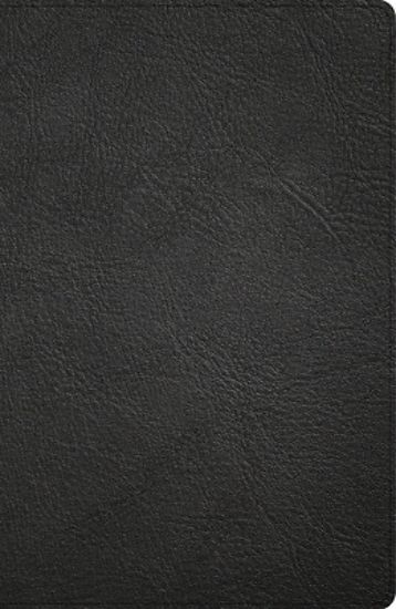 Picture of CSB Large Print Personal Size Reference Bible, Optimal Type, Digital Study Edition, Black Genuine Leather, Indexed