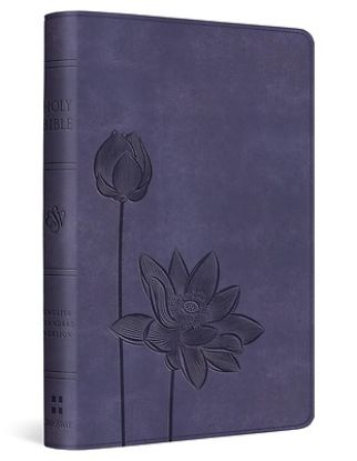 Picture of ESV Compact Bible (Trutone, Lavender, Bloom Design)