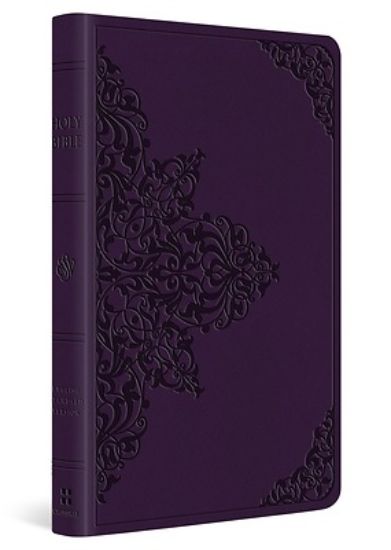 Picture of ESV Large Print Value Thinline Bible (Trutone, Lavender, Filigree Design)