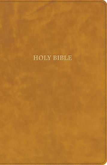 Picture of CSB Grace Bible, Camel Leathertouch (Dyslexia Friendly)