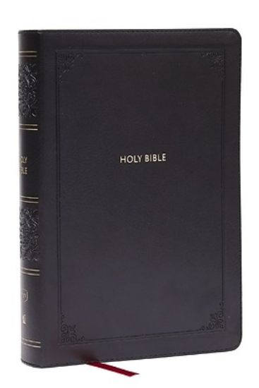 Picture of KJV Giant Print End-Of-Verse Reference Bible, Black Leathersoft, Red Letter, Comfort Print