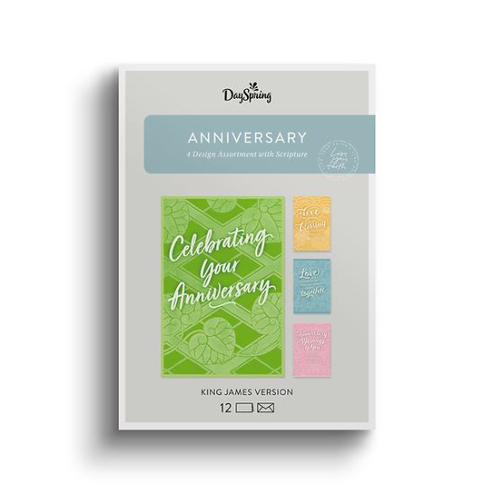 Picture of Anniversary KJV Boxed Cards - Box of 12