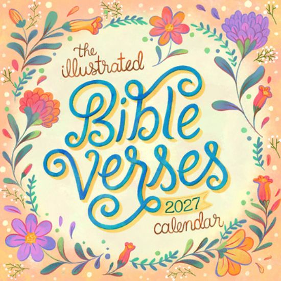 Picture of The Illustrated Bible Verses Wall Calendar 2027