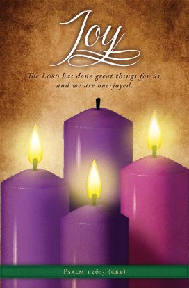 Picture of Advent Joy The Lord has Done Great Things for Us Bulletin