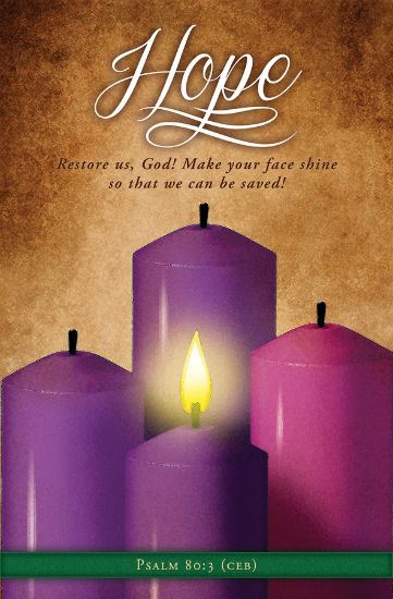 Picture of Advent Hope Restore us God! Bulletin