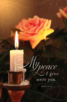 Picture of Funeral My Peace I Give Unto you Bulletin