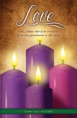 Picture of Advent Love God Shows Mercy to Everyone Bulletin