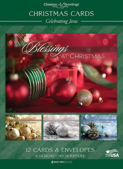 Picture of Boxed Cards Assortment Christmas Celebrating Jesus - Box of 12