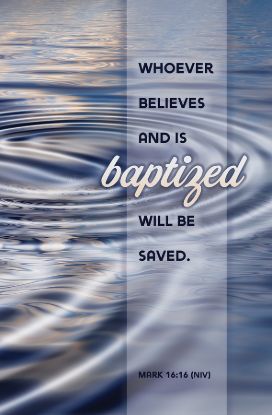 Picture of Whoever Believes Baptism Bulletin