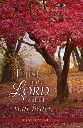 Picture of General Fall Trust in the Lord with all Your Heart Bulletin