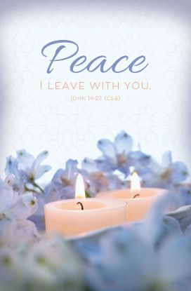 Picture of Funeral Peace I Leave with You Bulletin