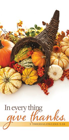 Picture of Thanksgiving In Every Thing Give Thanks Offering Envelope