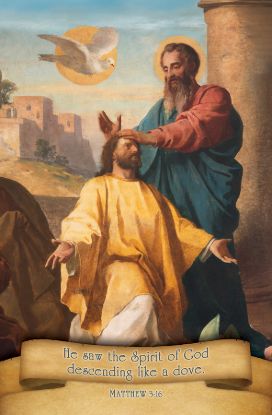 Picture of Confirmation He saw the Spirit of God Bulletin