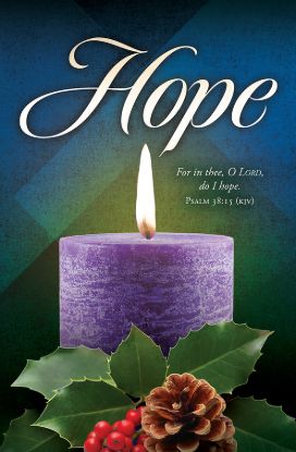 Picture of Advent Hope Psalms 38:15 KJV Bulletin