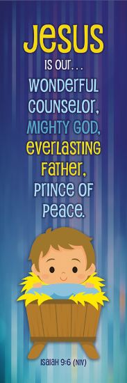 Picture of Kids Christmas Jesus Bookmarks