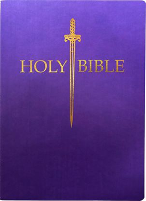 Picture of Kjver Sword Bible, Giant Print, Purple Ultrasoft